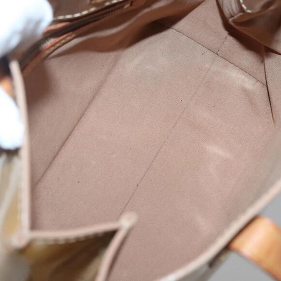 LOUIS VUITTON Monogram Vernis Reade PM Hand Bag Noisette M91334 LV Auth 134756 - Picture 10 of 16